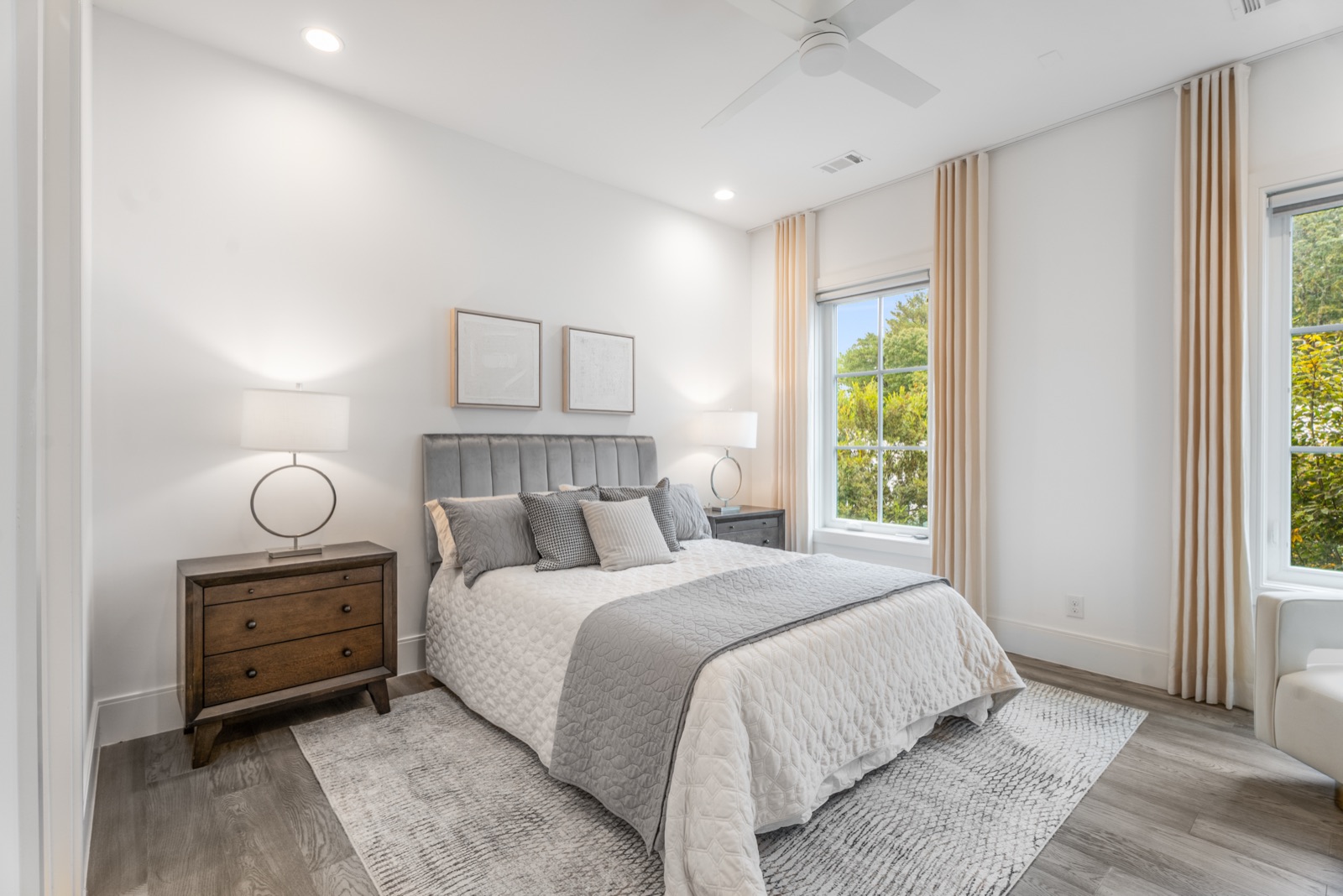 Premium staged room after Design2Sell home staging installation